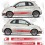 Fiat 500-595 ABARTH Stripes ADHESIVOS (Producto compatible)