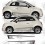 Fiat 500 SIDE Stripes STICKER (Compatible Product)