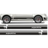Fiat 500-595 ABARTH Stripes AUFKLEBER