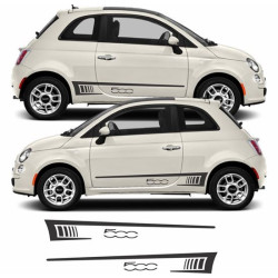 Fiat 500-595 ABARTH Stripes AUTOCOLLANT