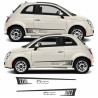 Fiat 500-595 ABARTH Stripes ADESIVI