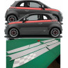 Fiat 500-595 ABARTH Stripes ADESIVI