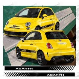 Fiat 500-595 ABARTH Stripes DECALS