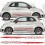 Fiat 500-595 ABARTH Stripes STICKER (Compatible Product)