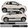 Fiat 500 ABARTH Stripes AUFKLEBER