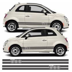 Fiat 500 ABARTH Stripes ADHESIVOS