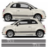 Fiat 500 ABARTH Stripes AUFKLEBER