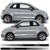 Fiat 500 ABARTH Stripes AUFKLEBER