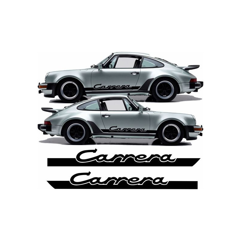 PORSCHE 911-930 CARRERA Classic side Stripes AUTOCOLLANT