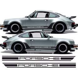 PORSCHE 911-930 CARRERA Classic side Stripes AUTOCOLLANT