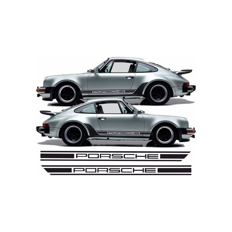 PORSCHE 911-930 CARRERA side Stripes AUFKLEBER