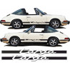 PORSCHE 911 TARGA CARRERA Classic side Stripes AUTOCOLLANT