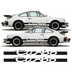 PORSCHE 911 TURBO side Stripes ADHESIVOS
