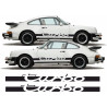 PORSCHE 911 TURBO side Stripes ADESIVI