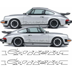 PORSCHE 911-930 CARRERA side Stripes DECALS