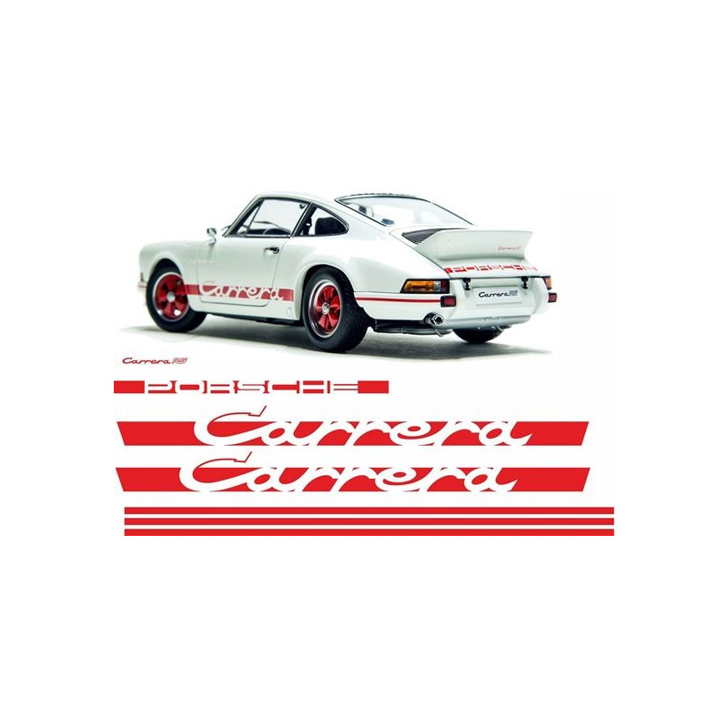 Porsche 911 Carrera RS-RSR YEAR 1973-1976 side Stripes AUTOCOLLANT