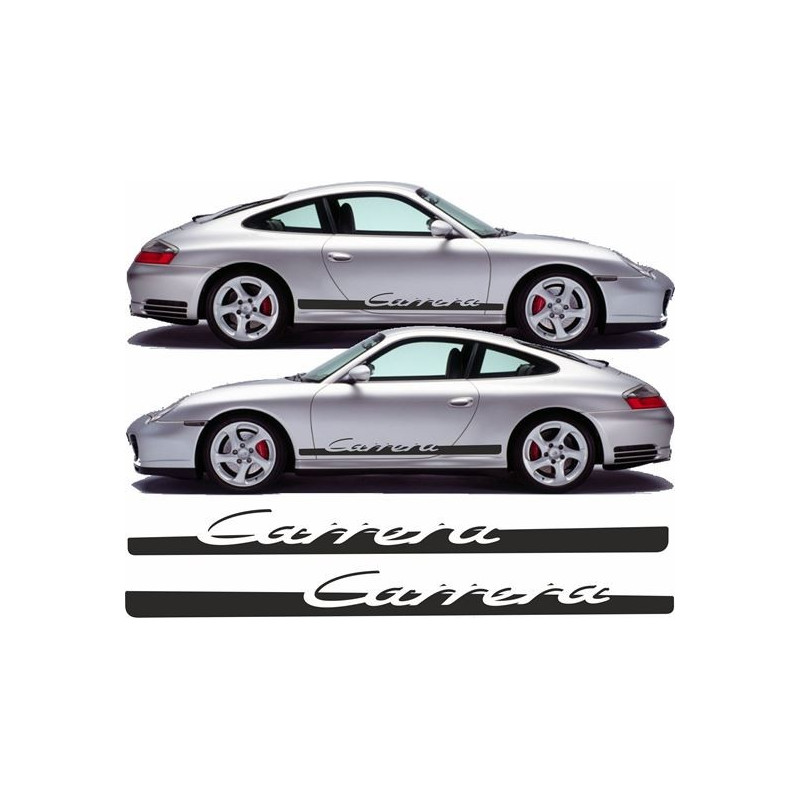 PORSCHE 911-996 Carrera side Stripes DECALS