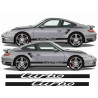 PORSCHE 911 / 996 / 997/ S /Turbo side Stripes AUTOCOLLANT