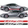 Porsche 911 / S / 996 turbo side Stripes AUFKLEBER