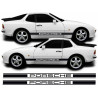 Porsche 944-924 side Stripes AUTOCOLLANT