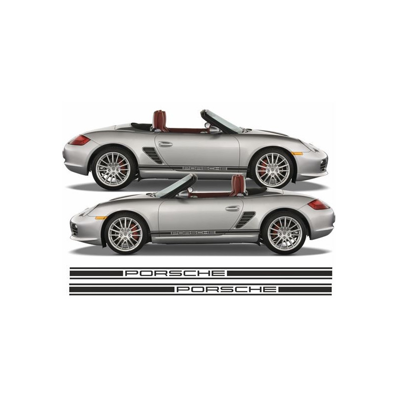 Porsche 986-987 side Stripes ADESIVI
