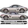 Porsche 987 S cayman YEAR 2006 Stripes ADHESIVOS