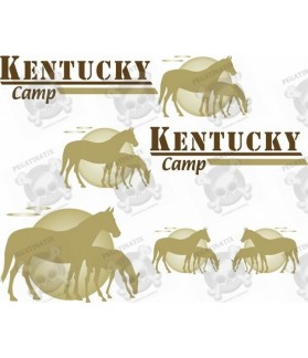 Caravan Kentucky Camp panel Stickers