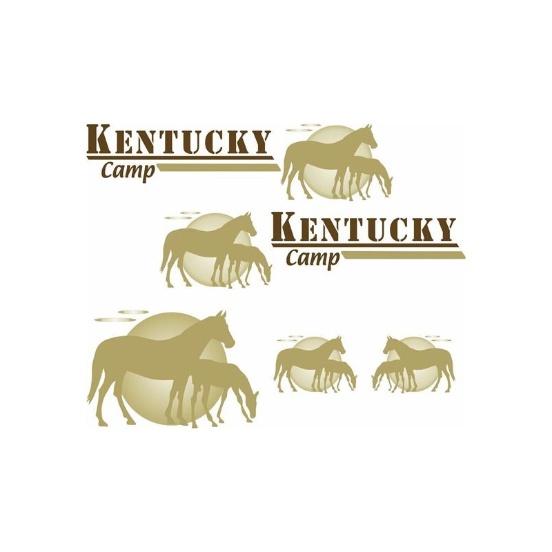 Caravan Kentucky Camp panel ADESIVI