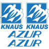 Caravan Kanus Azur panel ADESIVI