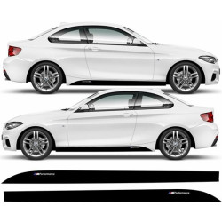 BMW 2 Series F22-F23 M sport Side Stripes AUFKLEBER