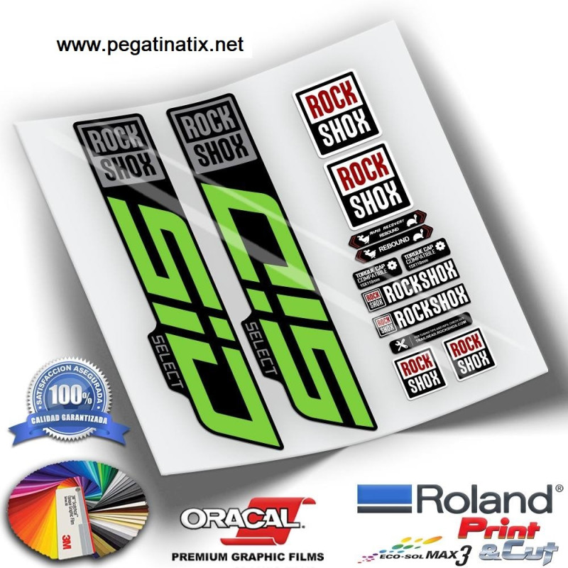 DECALS ROCKSHOX SID SELECT 2021 WP345