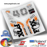 ADESIVO FOX 40 FACTORY 2021 WP334