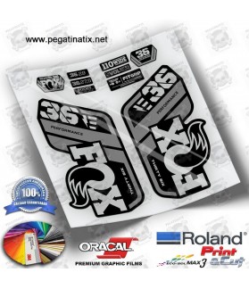 DECALS FOX 36 PERFORMANCE EBIKE 2021 WP328 (Compatible Product)