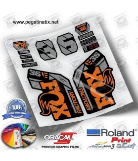 DECALS FOX 36 FACTORY EBIKE 2021 WP327 (Compatible Product)