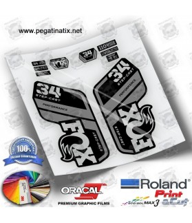 DECALS FOX 34 PERFORMANCE STEP CAST 2021 WP325 (Compatible Product)