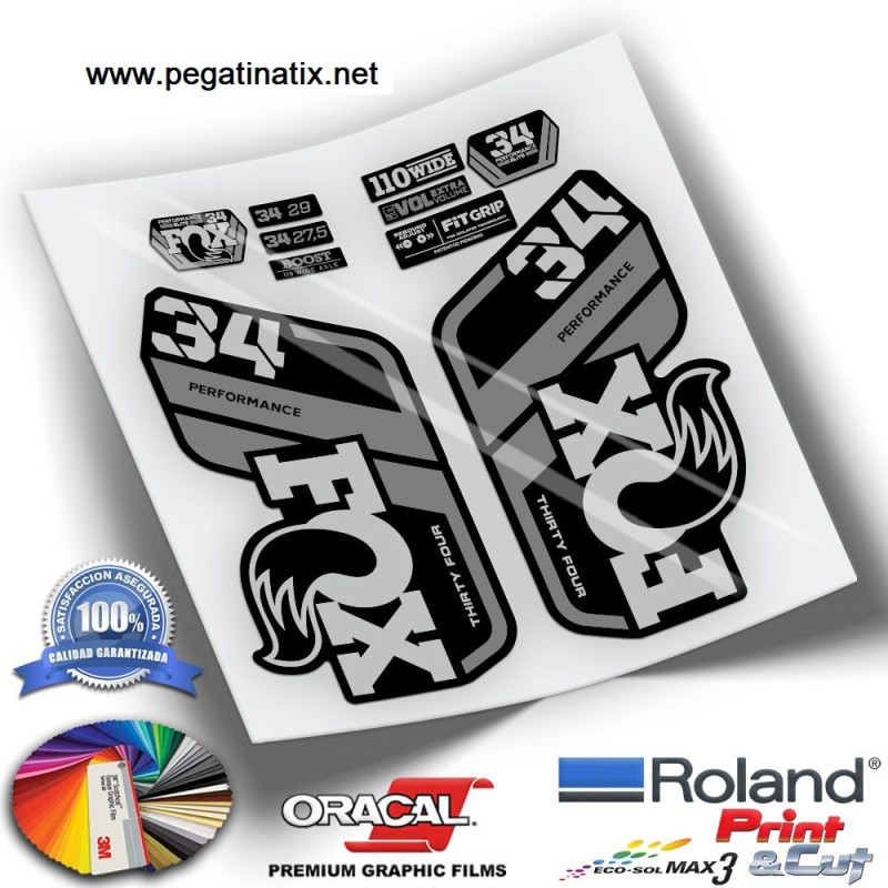 ADESIVO FOX 34 PERFORMANCE 2021 WP322