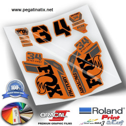 AUTOCOLLANT FOX 34 FACTORY STEP CAST 2021 WP321