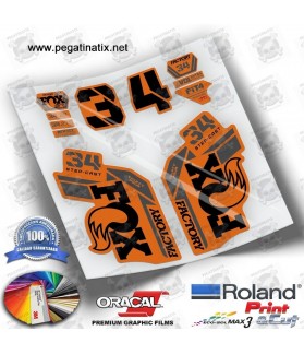 DECALS FOX 34 FACTORY STEP CAST 2021 WP321