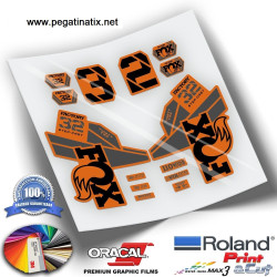AUTOCOLLANT FOX 32 FACTORY STEP CAST 2021 WP316