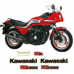 KAWASAKI GPZ 1100 1983-1984 AUTOCOLLANT