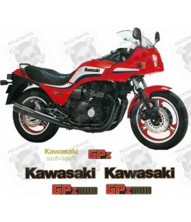 KAWASAKI GPZ 1100 1983-1984 ADESIVI (Prodotto compatibile)