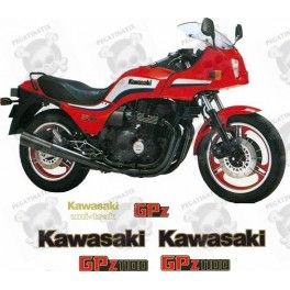KAWASAKI GPZ 1100 1983-1984 AUFKLEBER