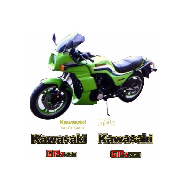 KAWASAKI GPZ-750 YEAR 1983-1984 AUFKLEBER
