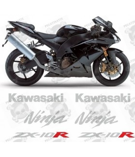 Kawasaki ZX -10R Ninja YEAR 2004-2005 STICKERS