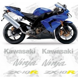 Kawasaki ZX -10R Ninja YEAR 2004-2005 STICKERS