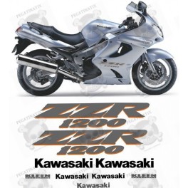 Kawasaki ZZR 1200 ZZ-R YEAR 2004 STICKERS