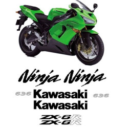 ADHESIVOS KIT KAWASAKI ZX-10R Ninja YEAR 2005-2006