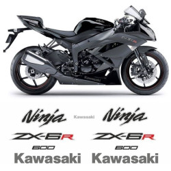 STICKERS KIT KAWASAKI ZX-10R Ninja YEAR 2005-2006