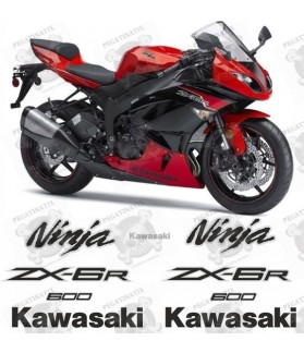 AUFKLEBER KIT KAWASAKI ZX-10R Ninja YEAR 2012 (Kompatibles Produkt)