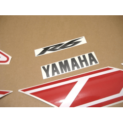 YAMAHA YZF R6 YEAR 2006-2007 50TH ANNIVERSARY ADESIVI